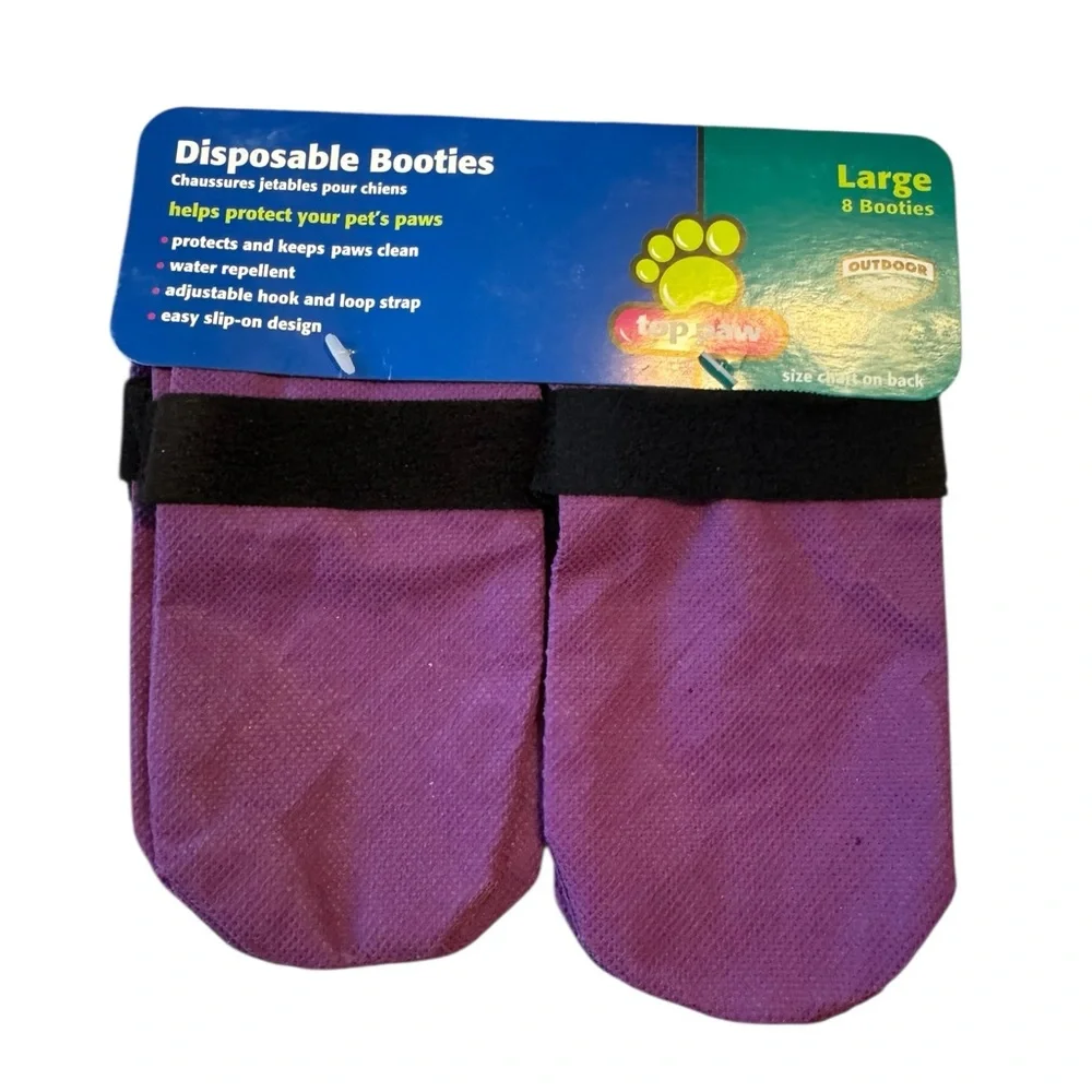 Top Paw disposable Booties size Large New